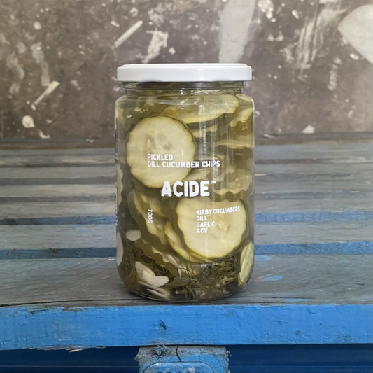 Acide Pickled Dill Cucumber Chips