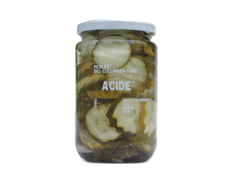 Acide Dill Pickles Crinkle Chips 700g