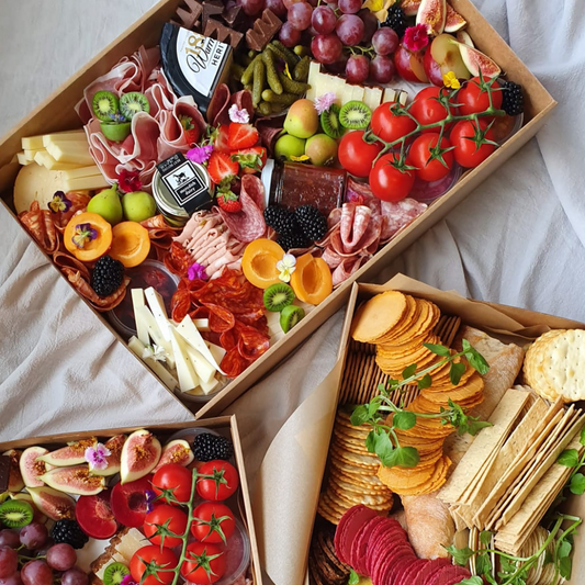 The Ultimate Event Package: Cheese & Charcuterie Grazing - Serves 25-30