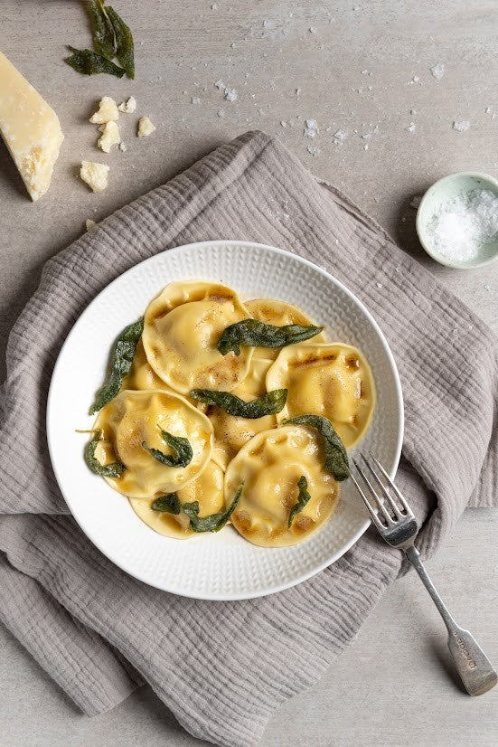 Per Tutti Pumpkin and Parmesan Ravioli Pasta Frozen 2kg