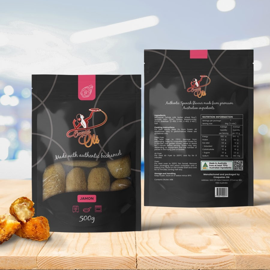 Picasso Bites Jamon Croquettes 500g