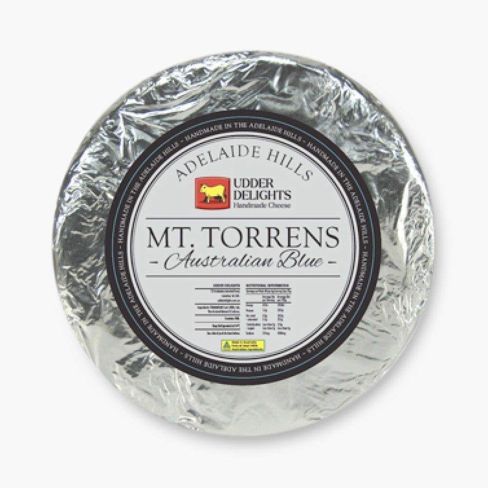 Udder Delights Mt Torrens Blue Cheese Wheel 2kg