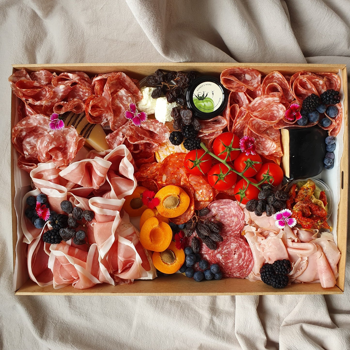 Large Events Package: Cheese & Charcuterie Grazing - Serves 10-12