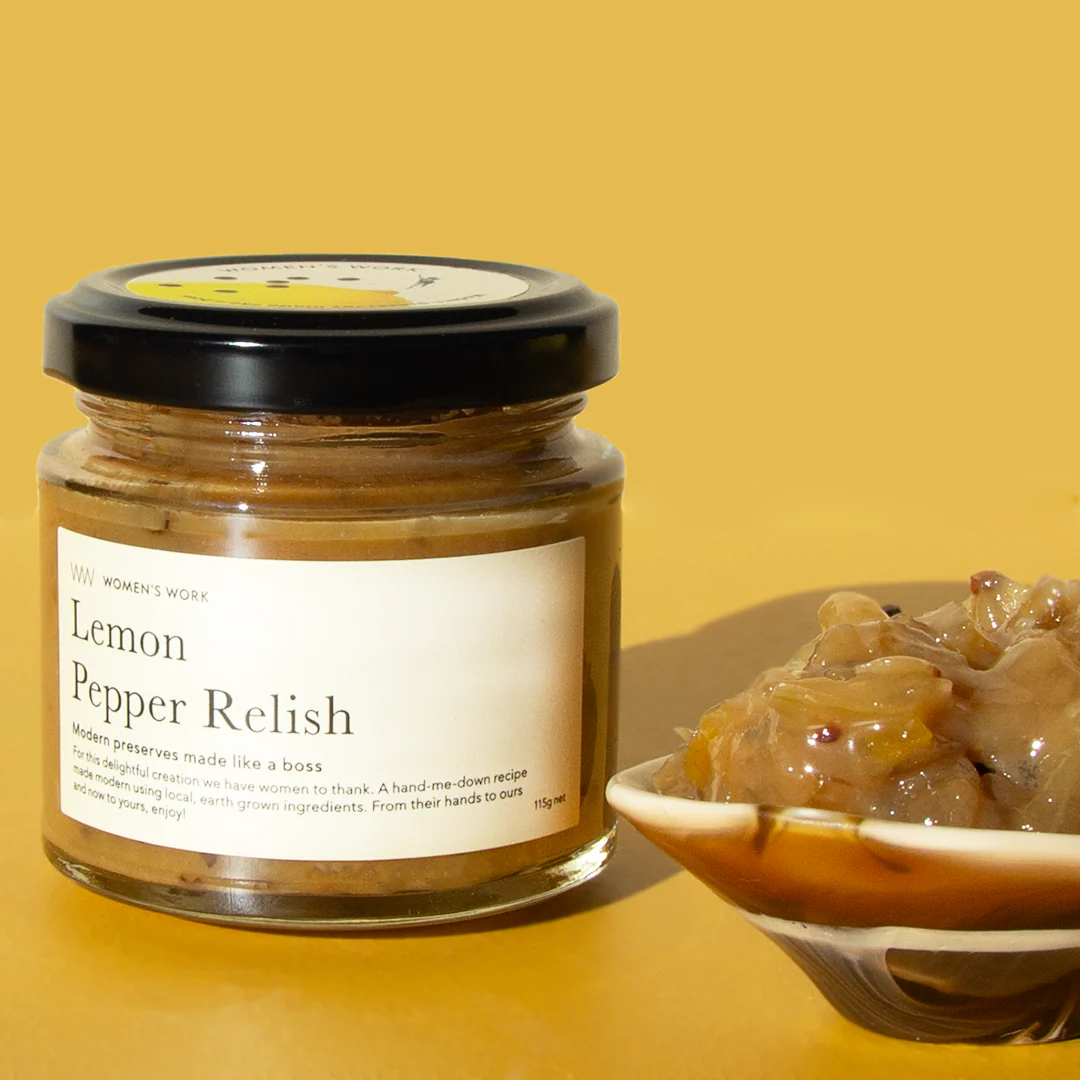 Women's Work Lemon Pepper Relish 115g