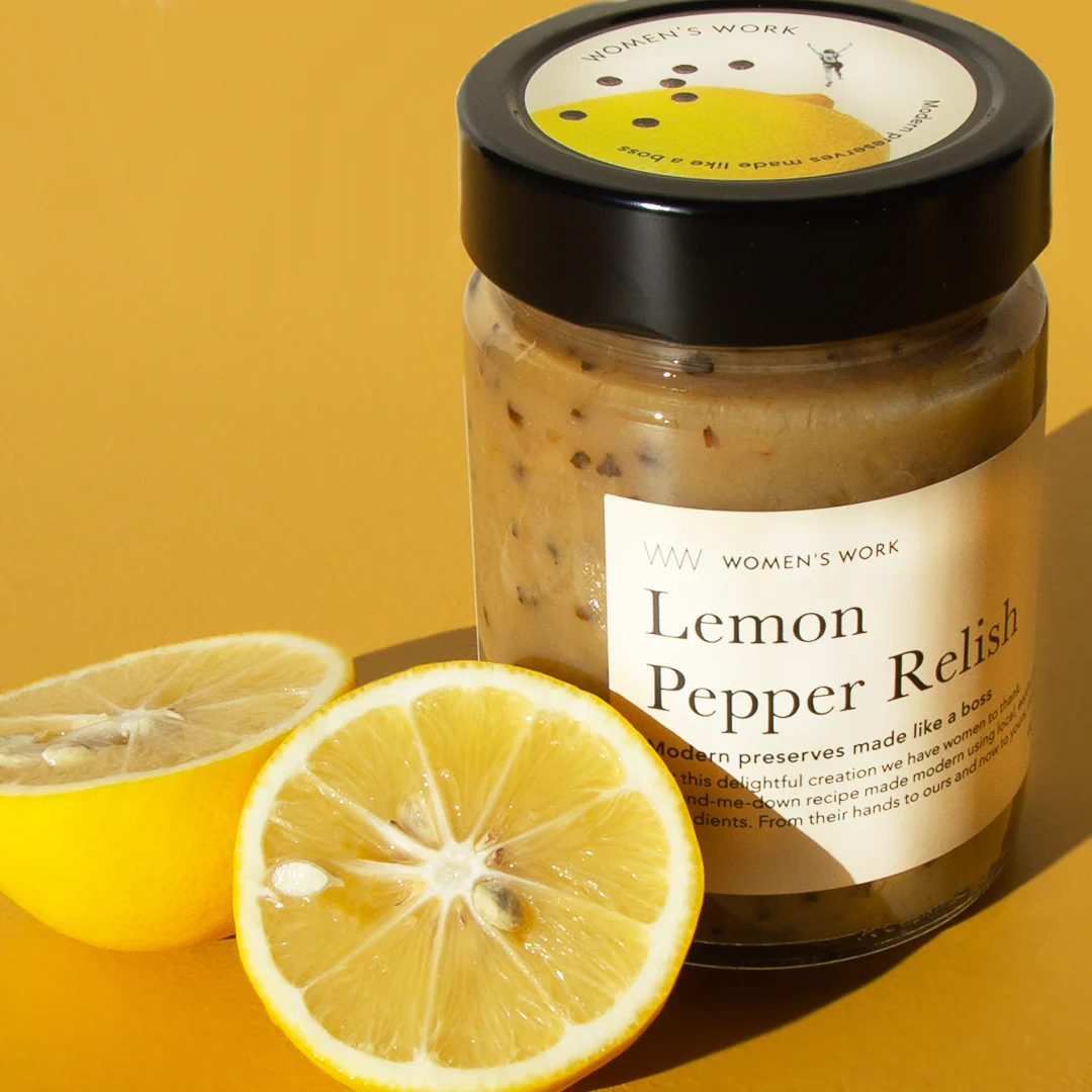 Women's Work Lemon Pepper Relish 330g