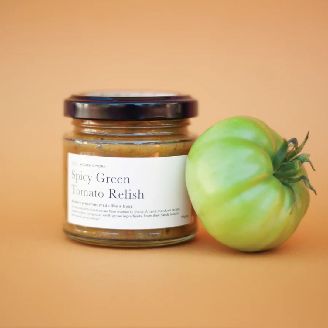 Women's Work Spicy Green Tomato Relish 115g