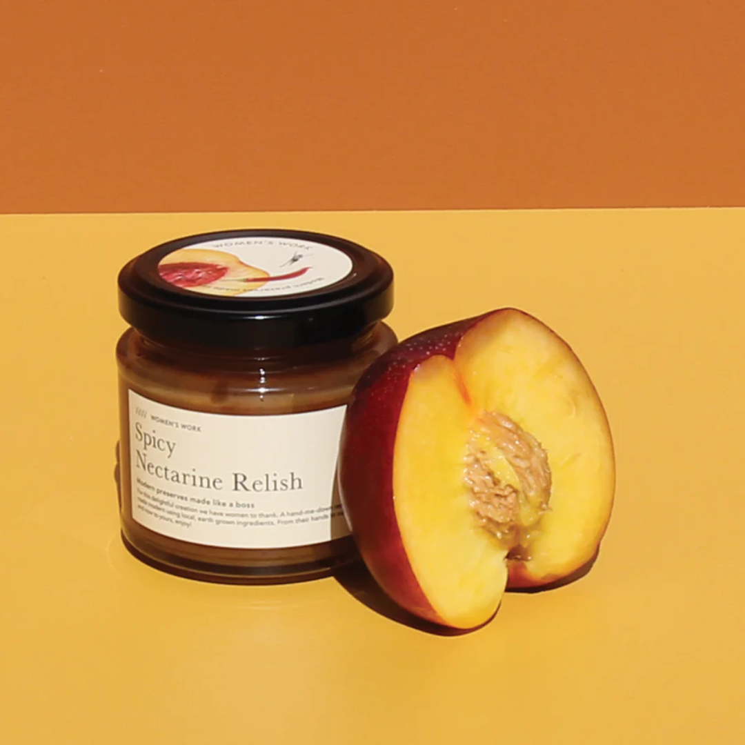 Women's Work Spicy Nectarine Relish 115g