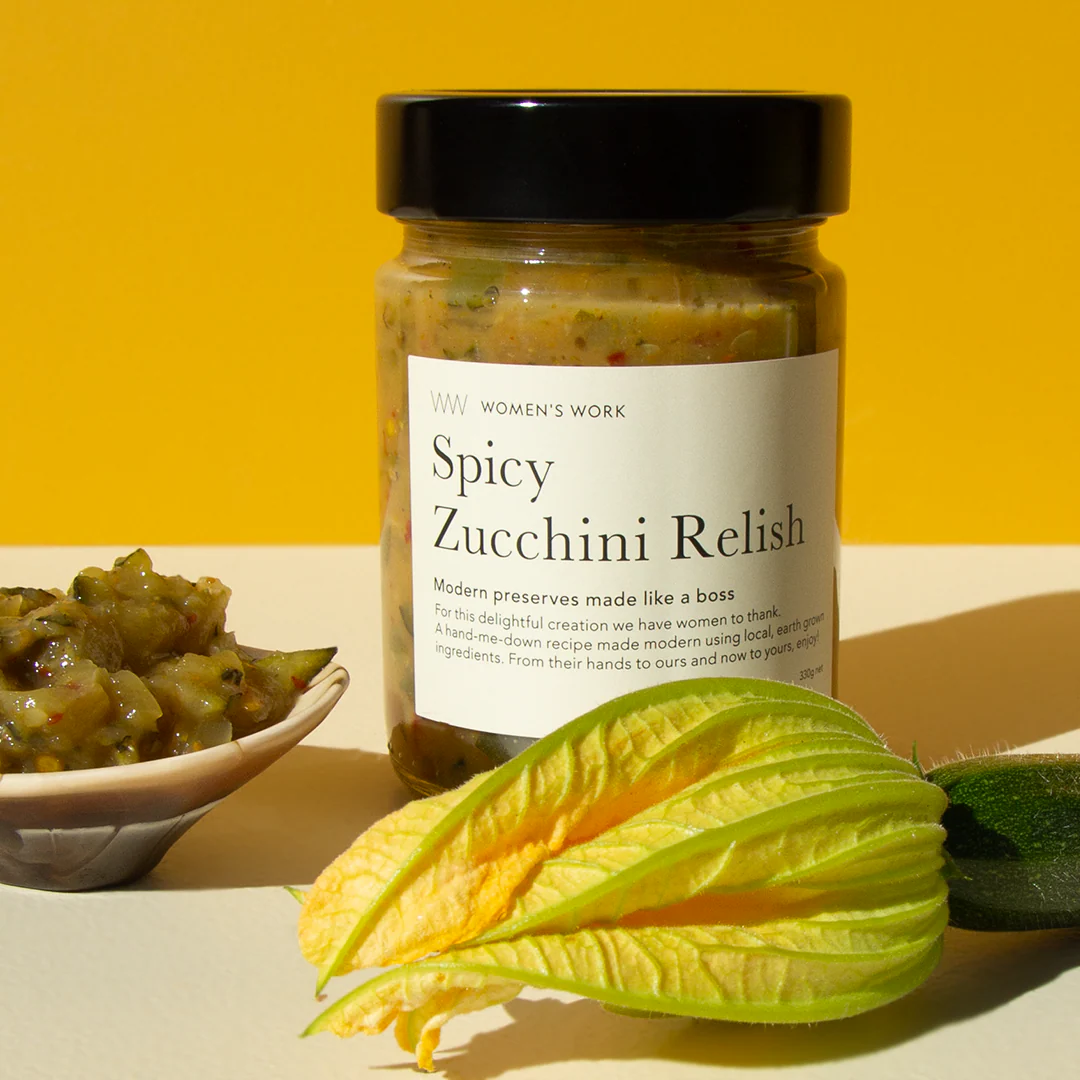 Women's Work Spicy Zucchini Relish 330g