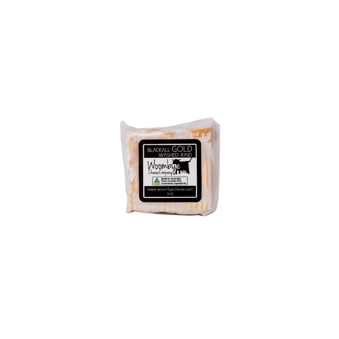 Woombye Cheese Mini Blackall Gold Washed Rind Cheese 50g