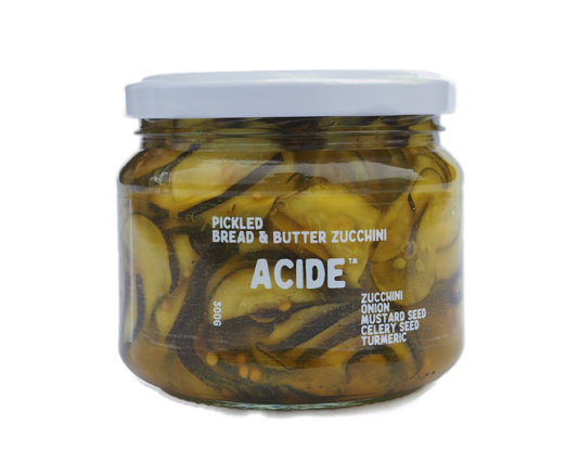 Acide Bread & Butter Zucchini Pickles 300g
