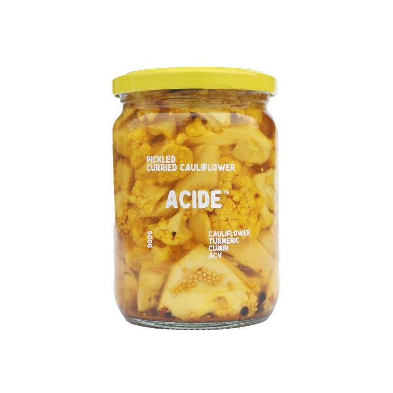 Acide Curried Cauliflower Pickles 500g