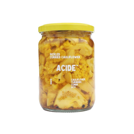Acide Curried Cauliflower Pickles 500g