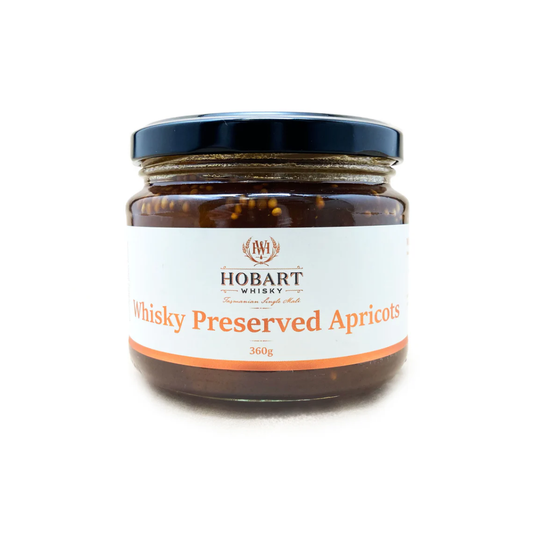 Hobart Whisky Preserved Apricots 360g