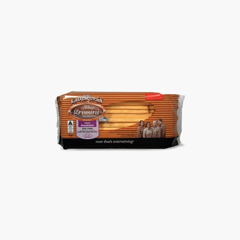 Kurrajong Kitchen Grissini Breadsticks 150g