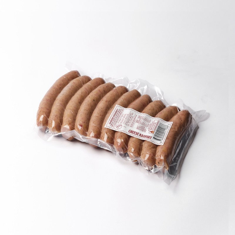 LP's Quality Meats Smoked Cheese Kransky Sausage 1.12kg