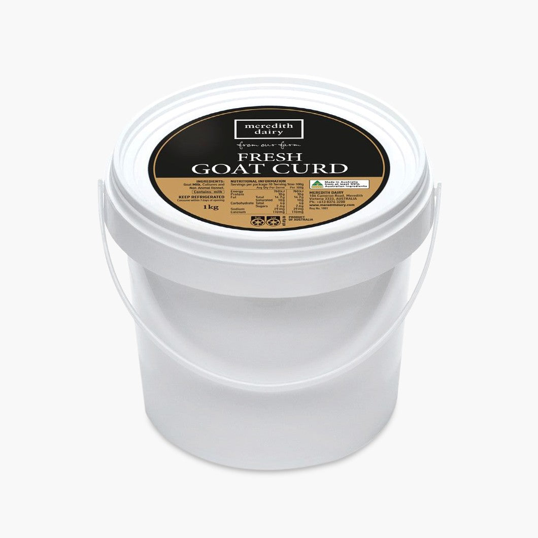 Meredith Dairy Goats Curd Cheese 1kg