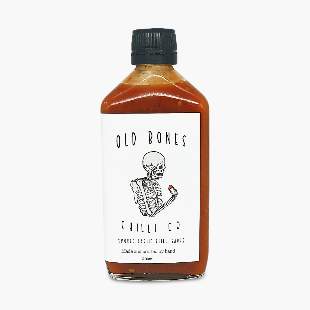 Old Bones Chilli Co Smoked Garlic Chilli Sauce 200ml