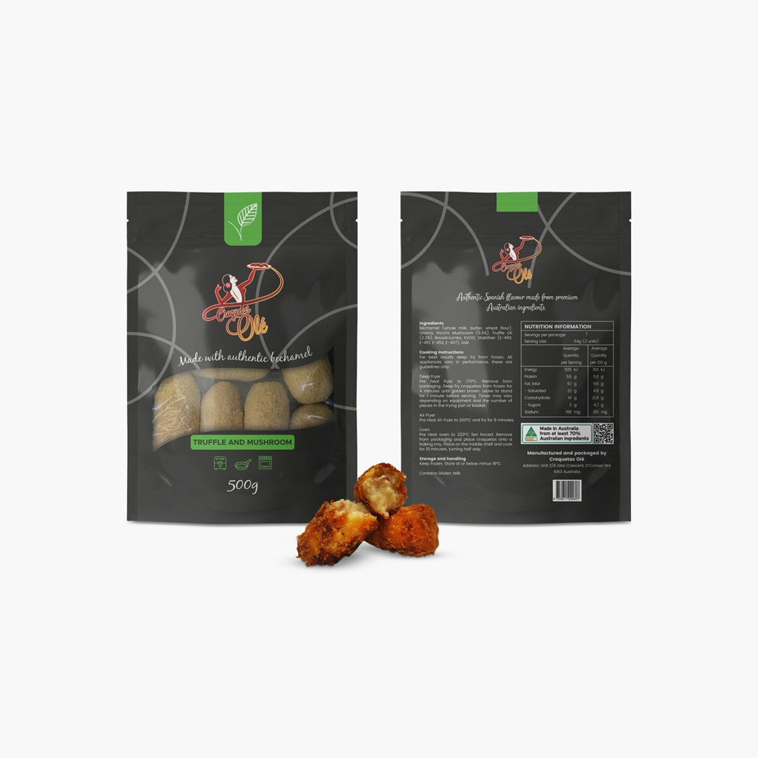 Picasso Bites Truffle and Mushroom Croquettes 500g