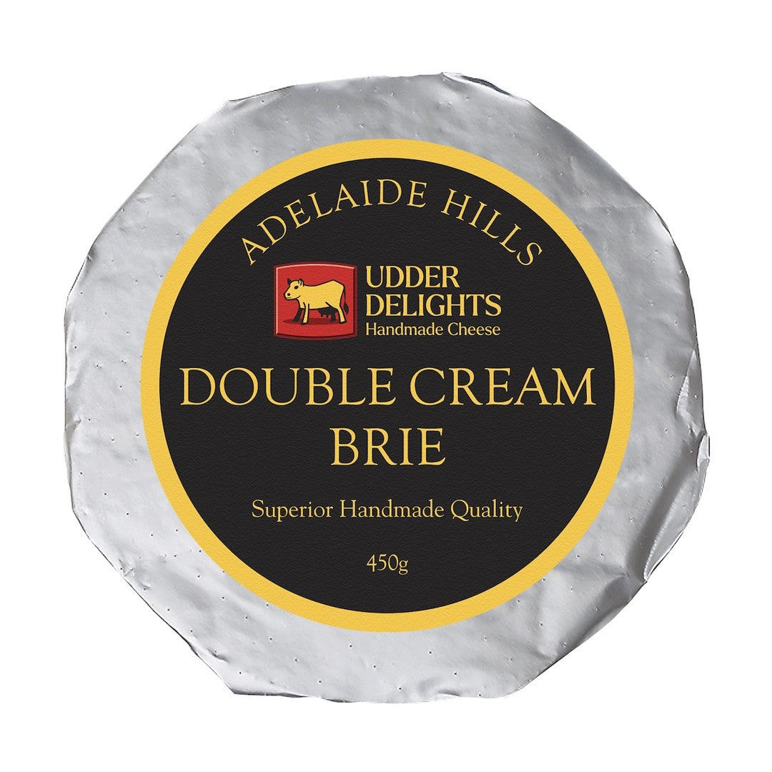 Udder Delights Double Cream Brie Cheese 450g