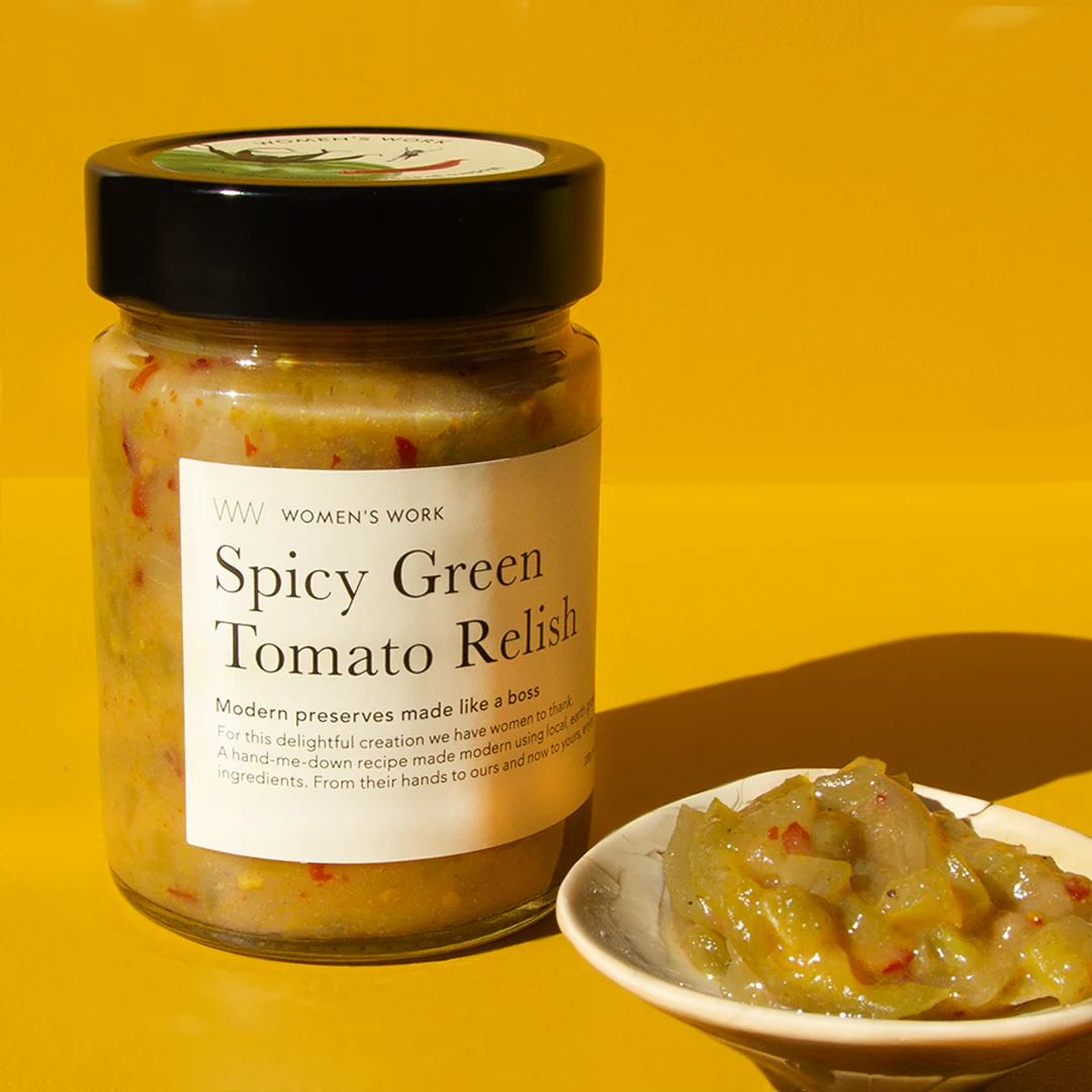 Women's Work Spicy Green Tomato Relish 330g
