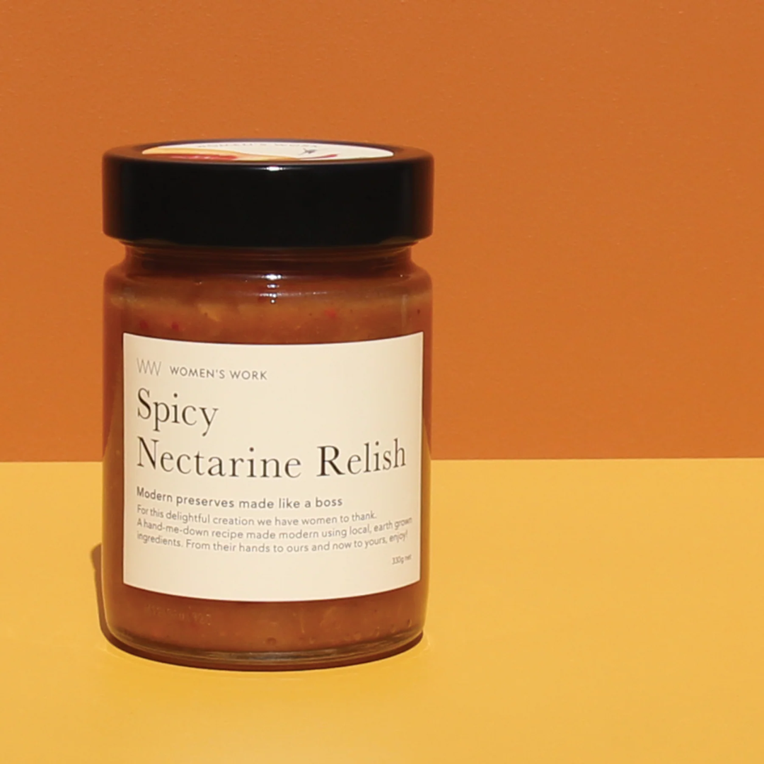 Women's Work Spicy Nectarine Relish 330g
