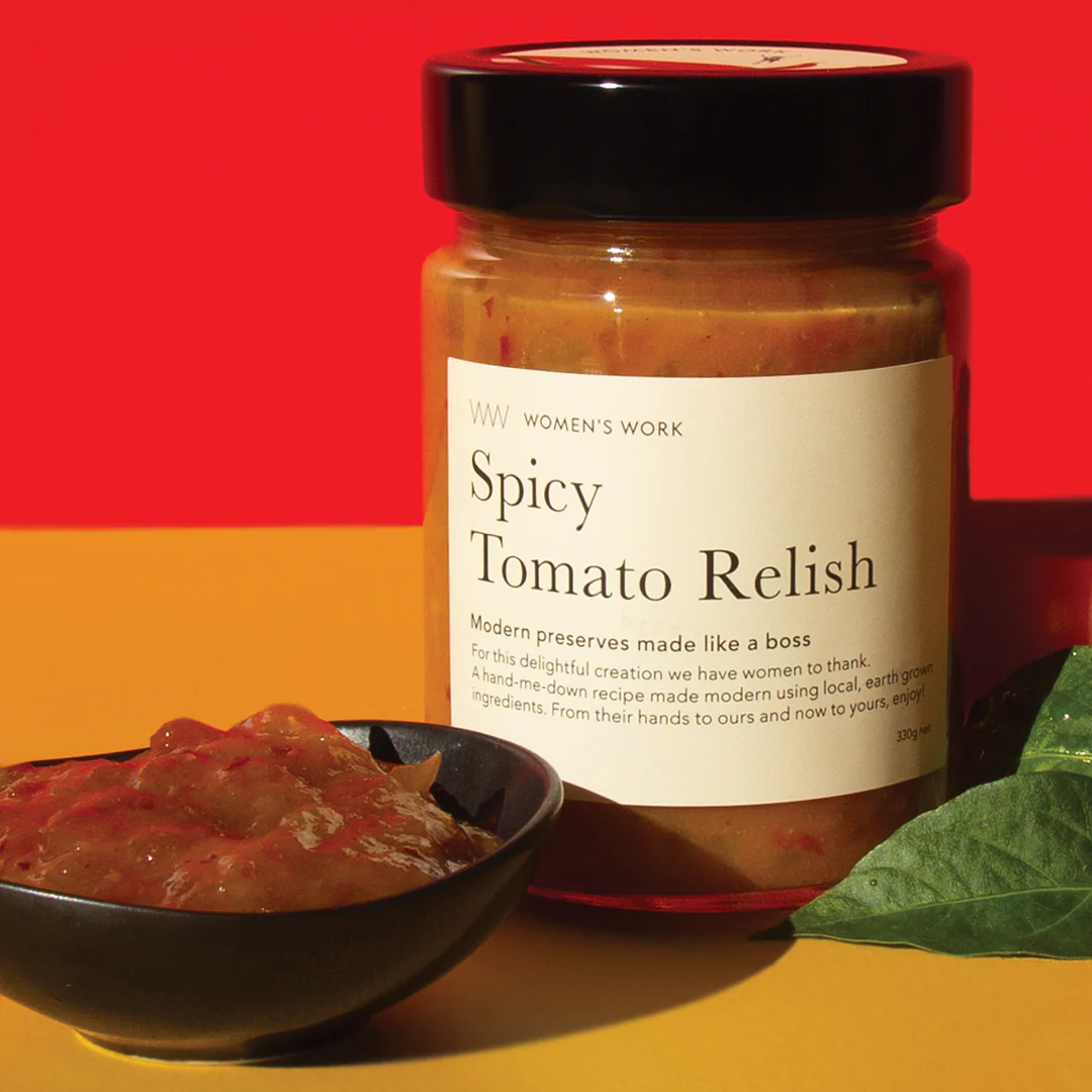 Women's Work Spicy Tomato Relish 330g