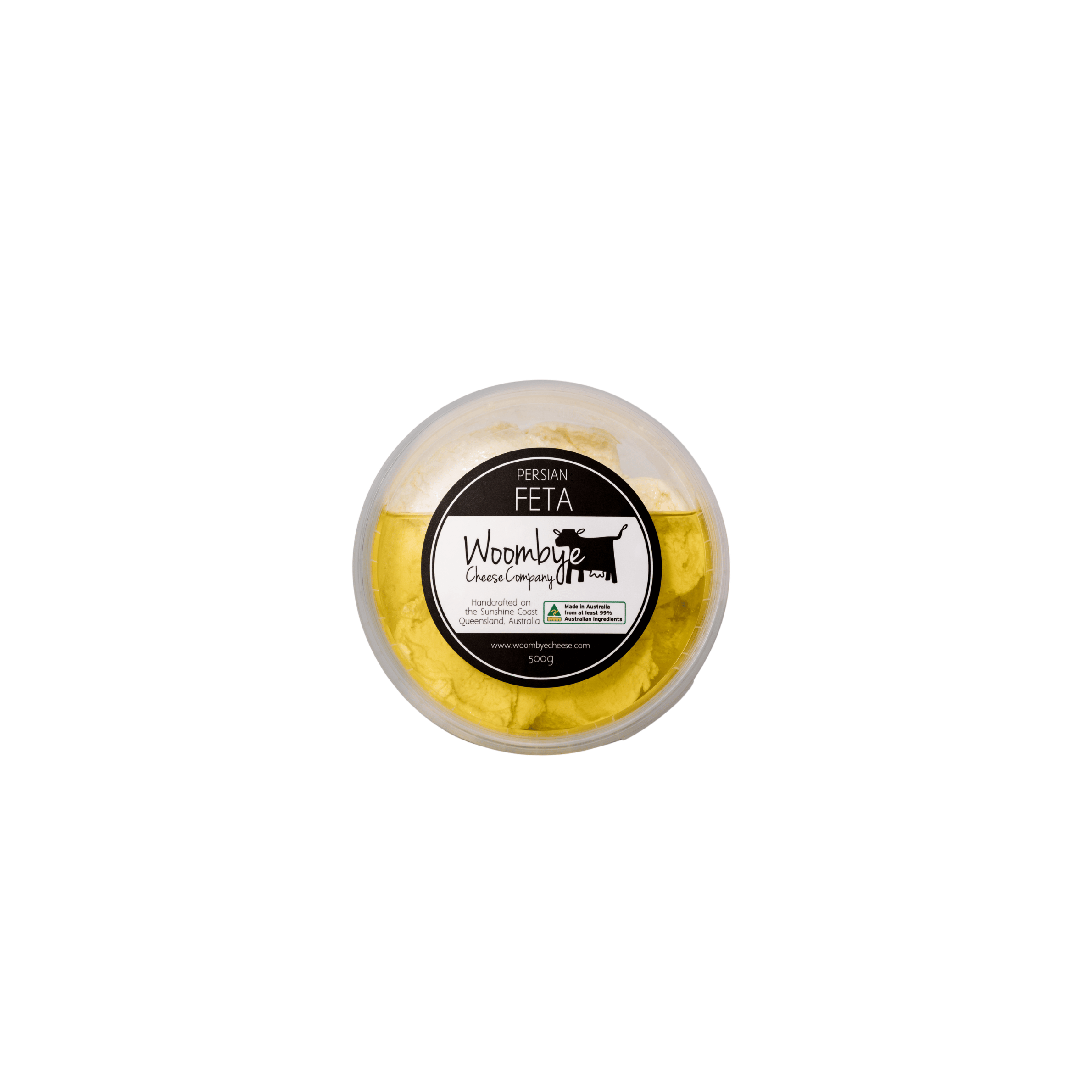 Woombye Cheese Persian Feta 500g